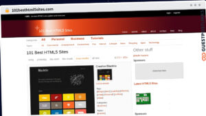 Publish Guest Post on 101besthtml5sites.com