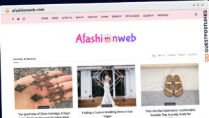 Publish Guest Post on afashionweb.com