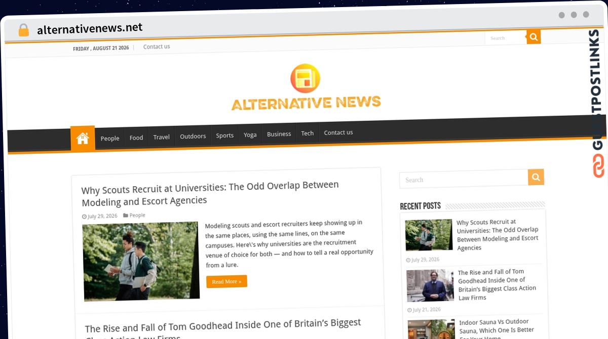 Publish Guest Post on alternativenews.net