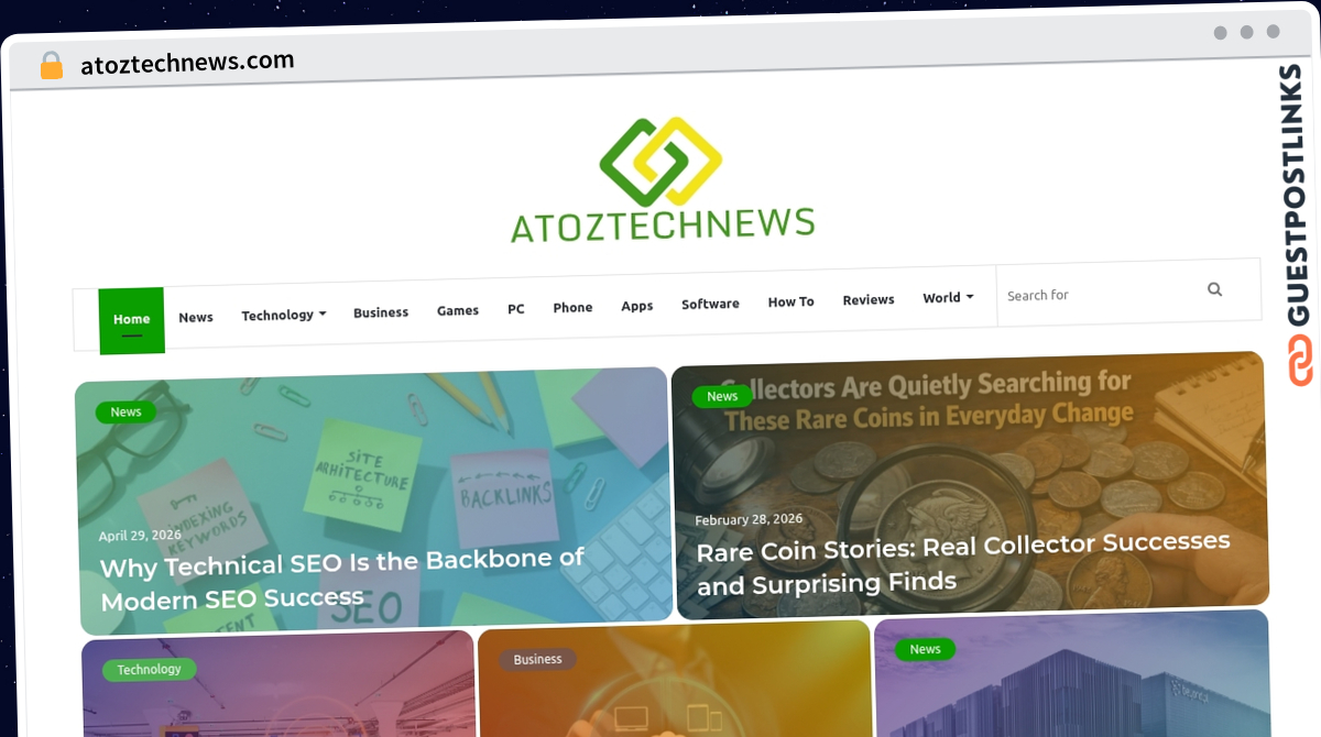 Publish Guest Post on atoztechnews.com