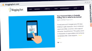 Publish Guest Post on bloggingfort.com
