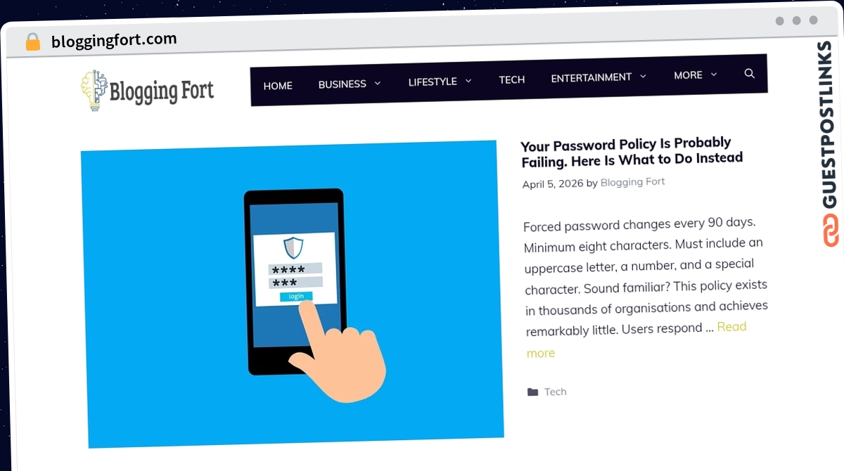 Publish Guest Post on bloggingfort.com