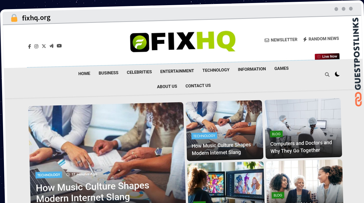 Publish Guest Post on fixhq.org