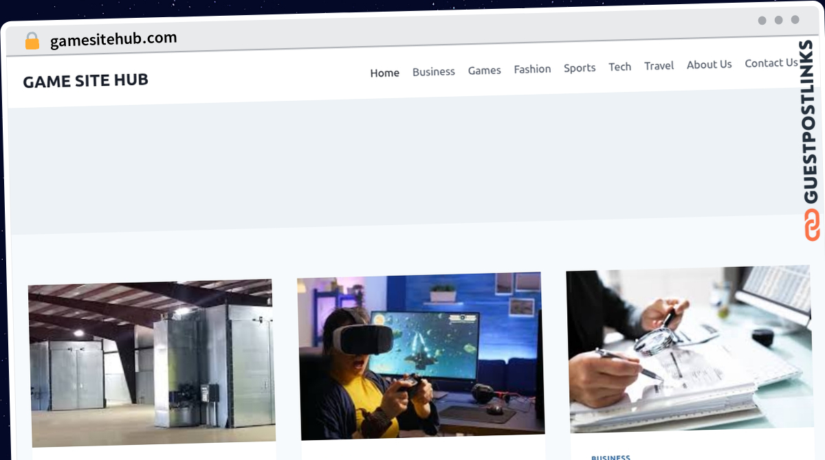 Publish Guest Post on gamesitehub.com