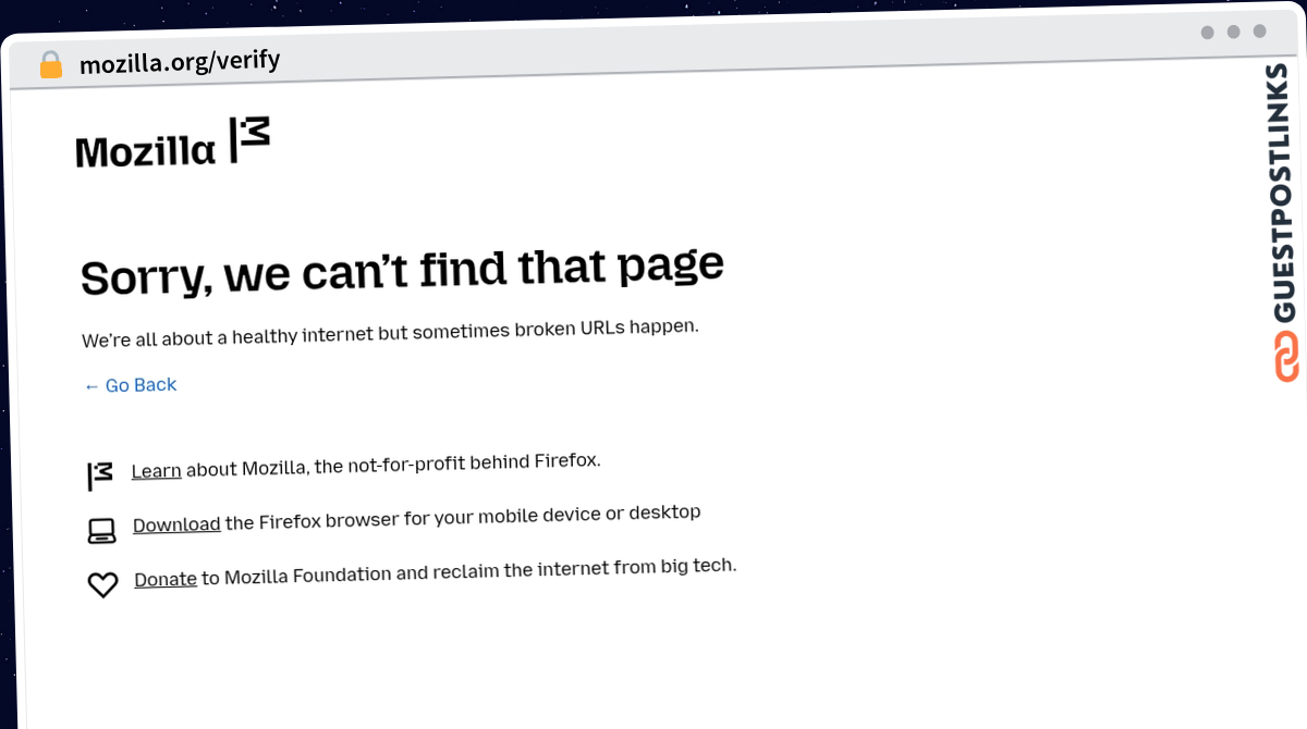 Publish Guest Post on mozilla.org/verify