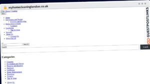 Publish Guest Post on myhomecleaninglondon.co.uk