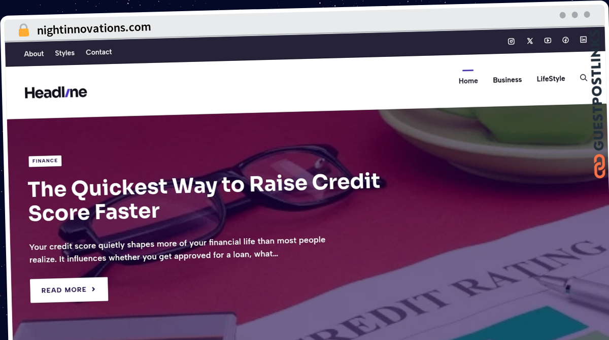 Publish Guest Post on nightinnovations.com