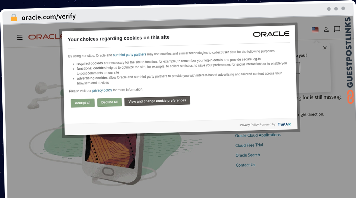 Publish Guest Post on oracle.com/verify