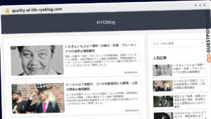 Publish Guest Post on quality-of-life-ryoblog.com