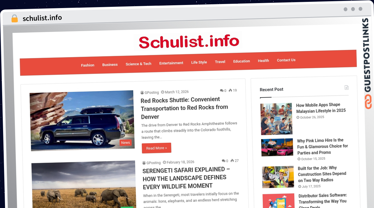 Publish Guest Post on schulist.info