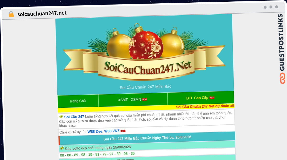Publish Guest Post on soicauchuan247.net