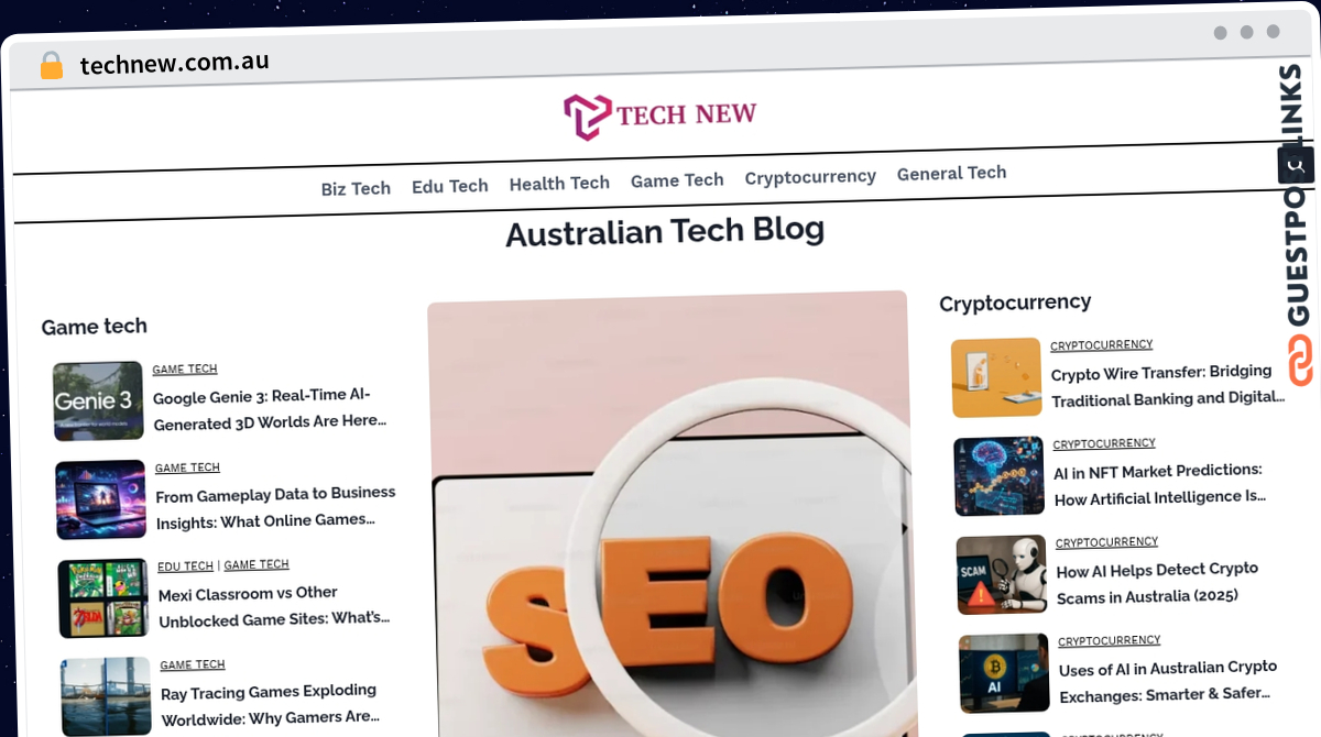 Publish Guest Post on technew.com.au