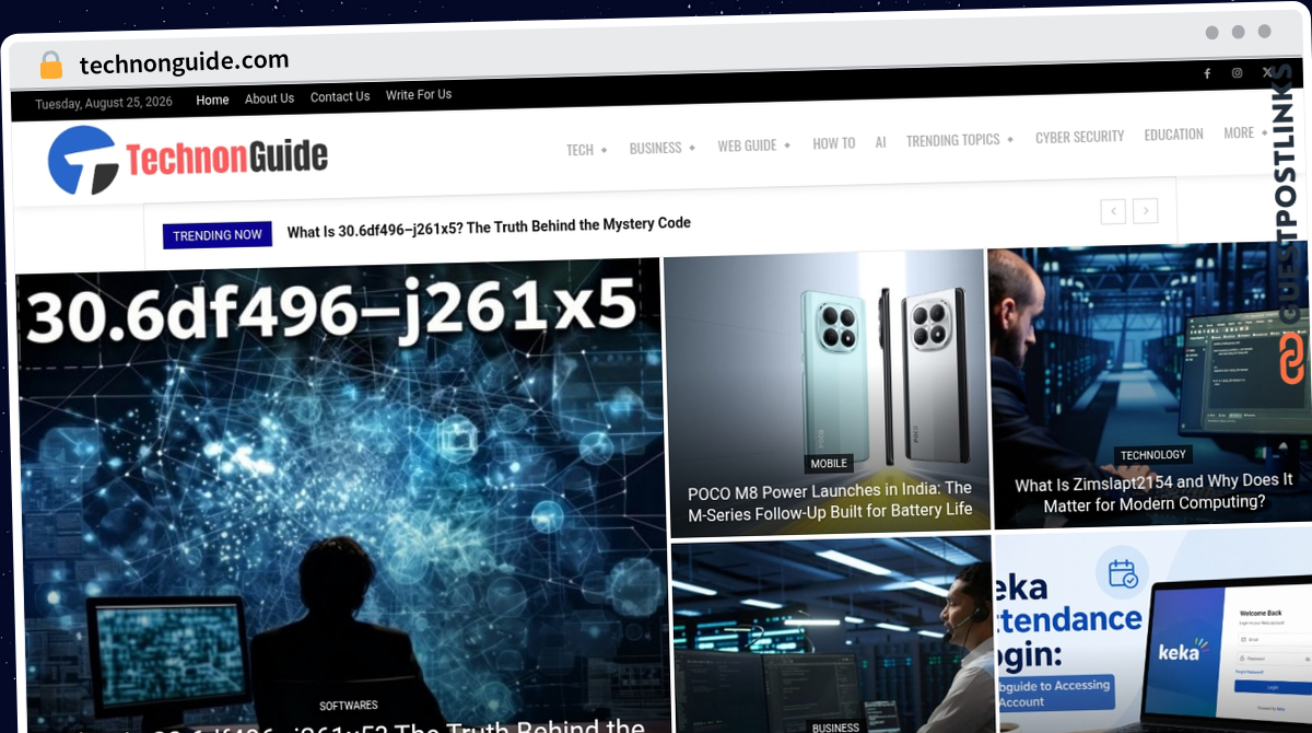 Publish Guest Post on technonguide.com