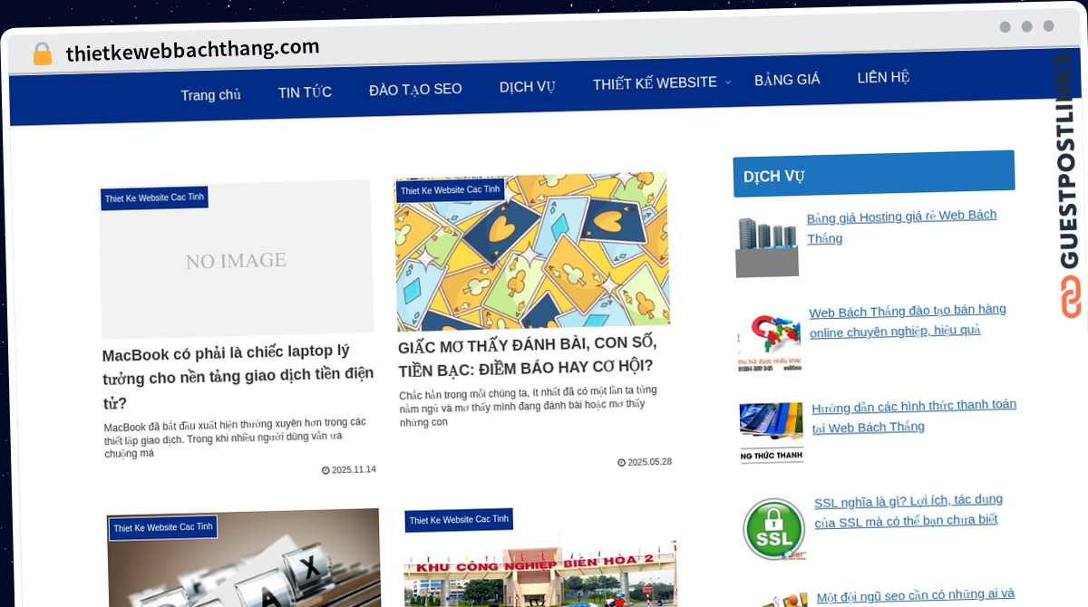 Publish Guest Post on thietkewebbachthang.com