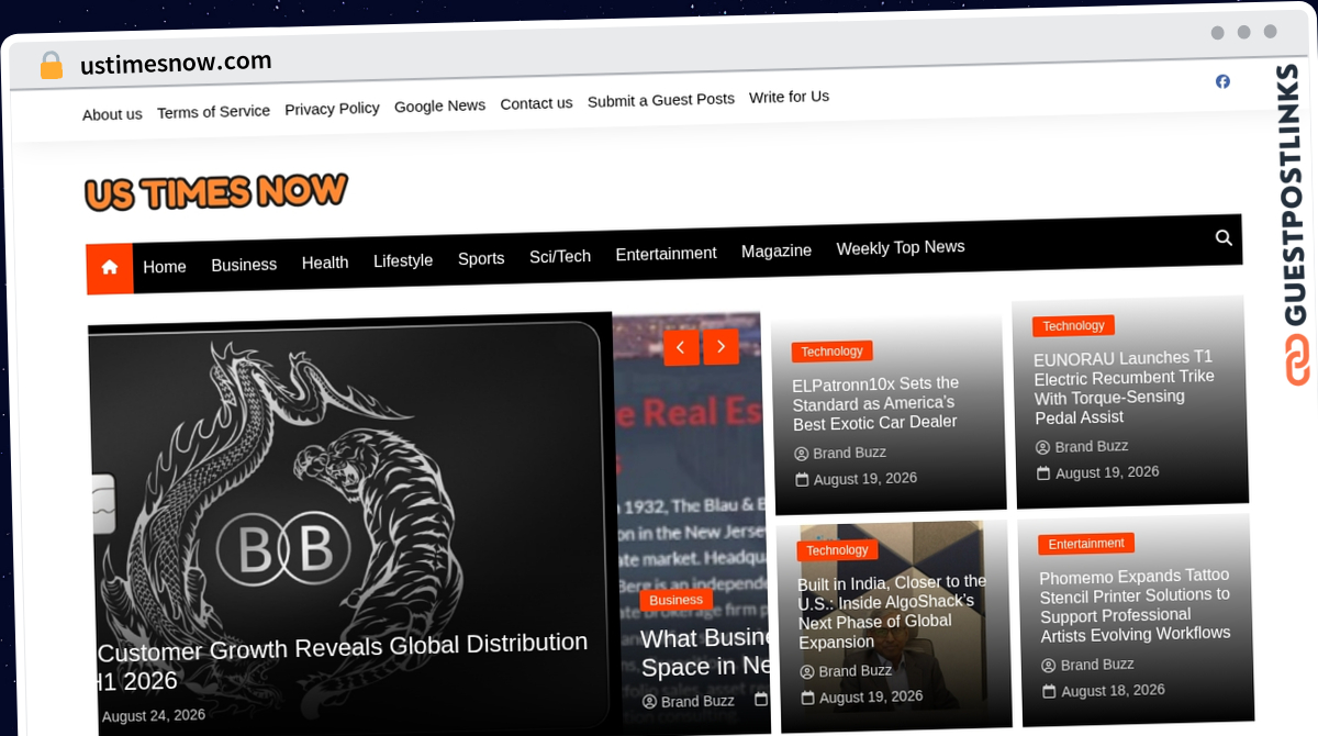 Publish Guest Post on ustimesnow.com