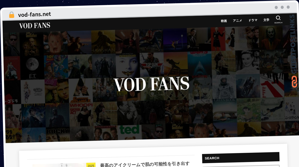 Publish Guest Post on vod-fans.net