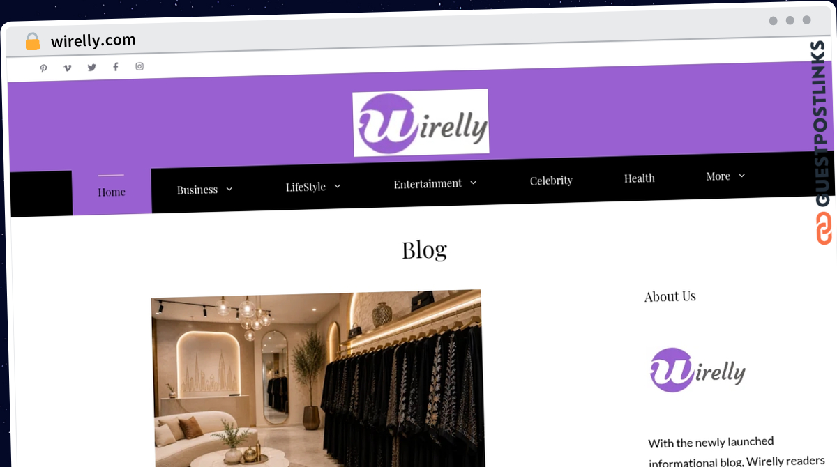 Publish Guest Post on wirelly.com