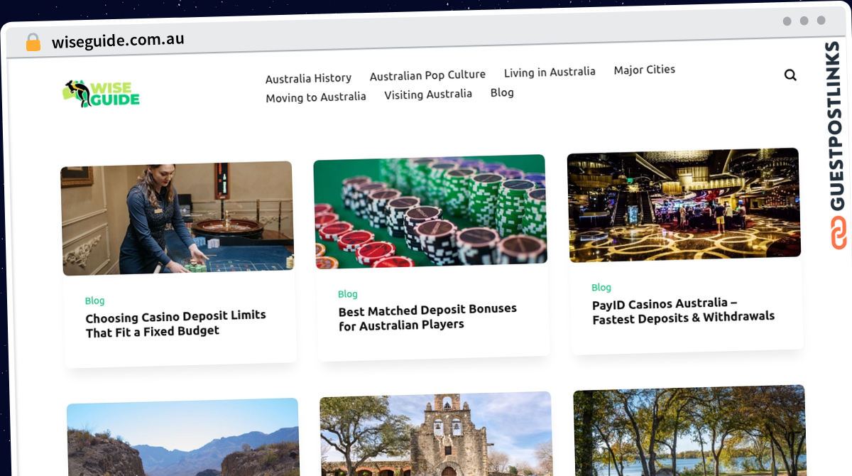 Publish Guest Post on wiseguide.com.au