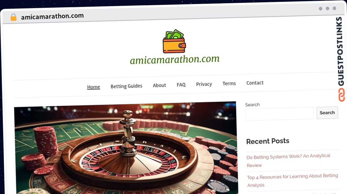 Publish Guest Post on amicamarathon.com