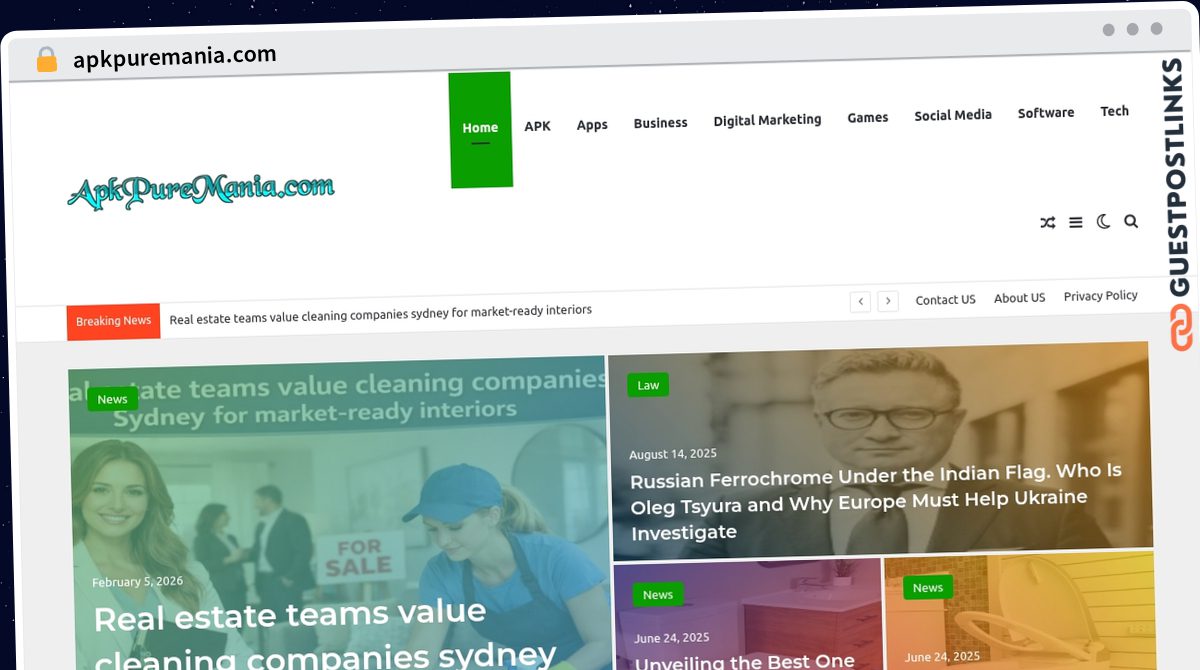 Publish Guest Post on apkpuremania.com