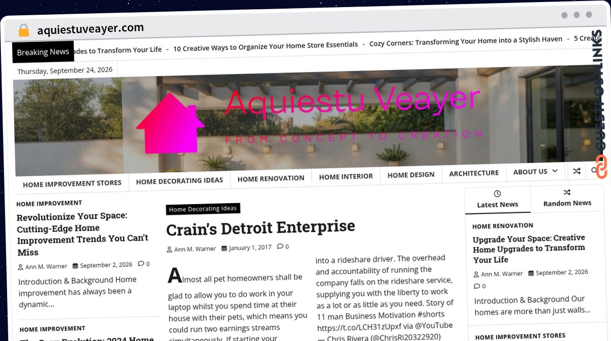 Publish Guest Post on aquiestuveayer.com