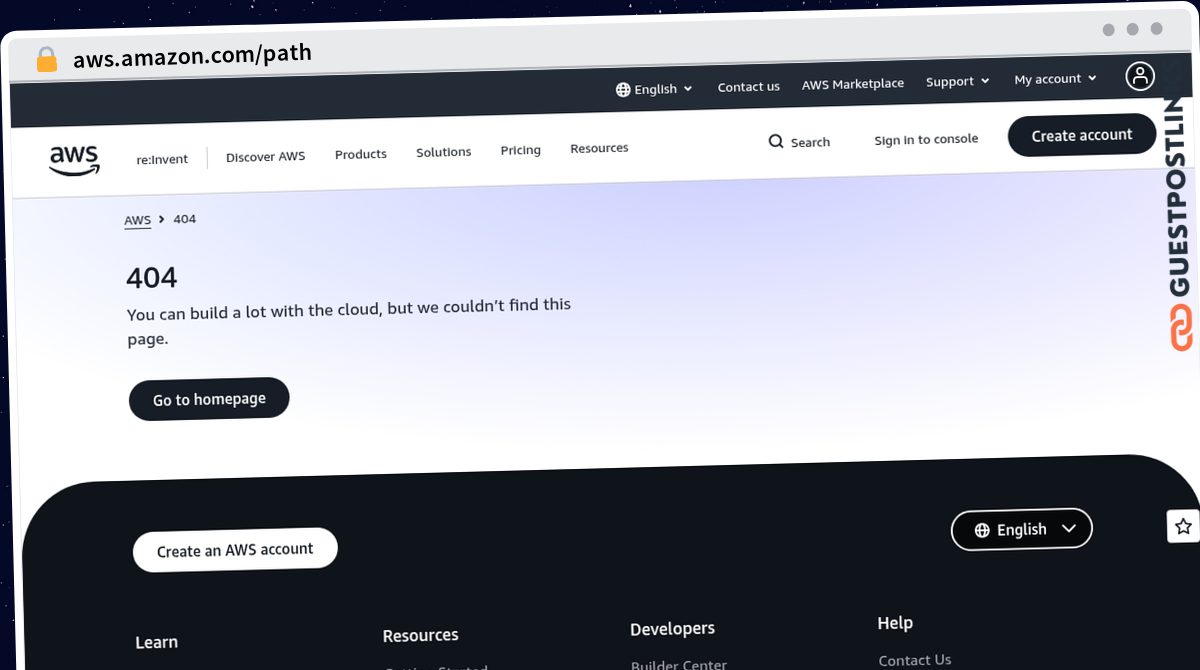 Publish Guest Post on aws.amazon.com/path