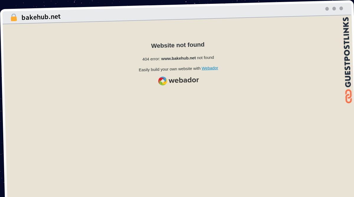 Publish Guest Post on bakehub.net