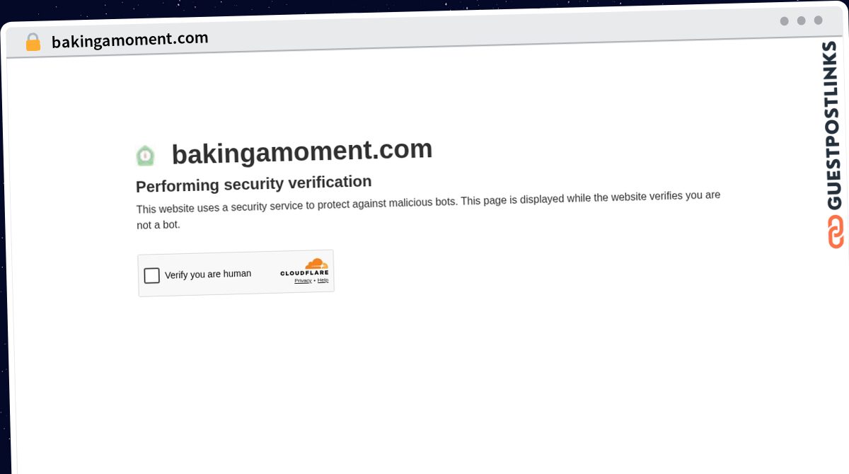 Publish Guest Post on bakingamoment.com