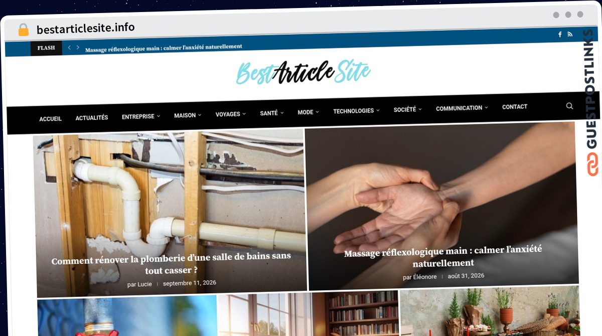 Publish Guest Post on bestarticlesite.info