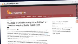 Publish Guest Post on besthealth2you.com