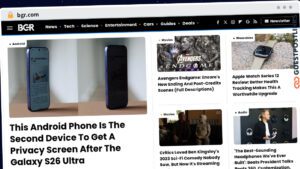 Publish Guest Post on bgr.com