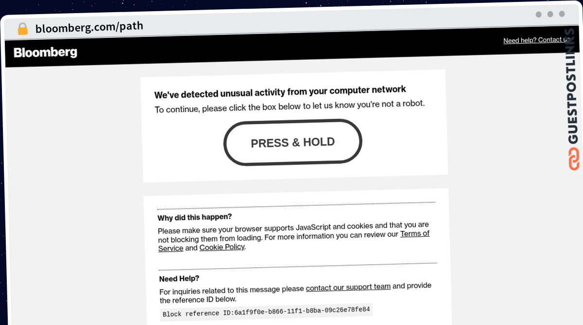Publish Guest Post on bloomberg.com/path