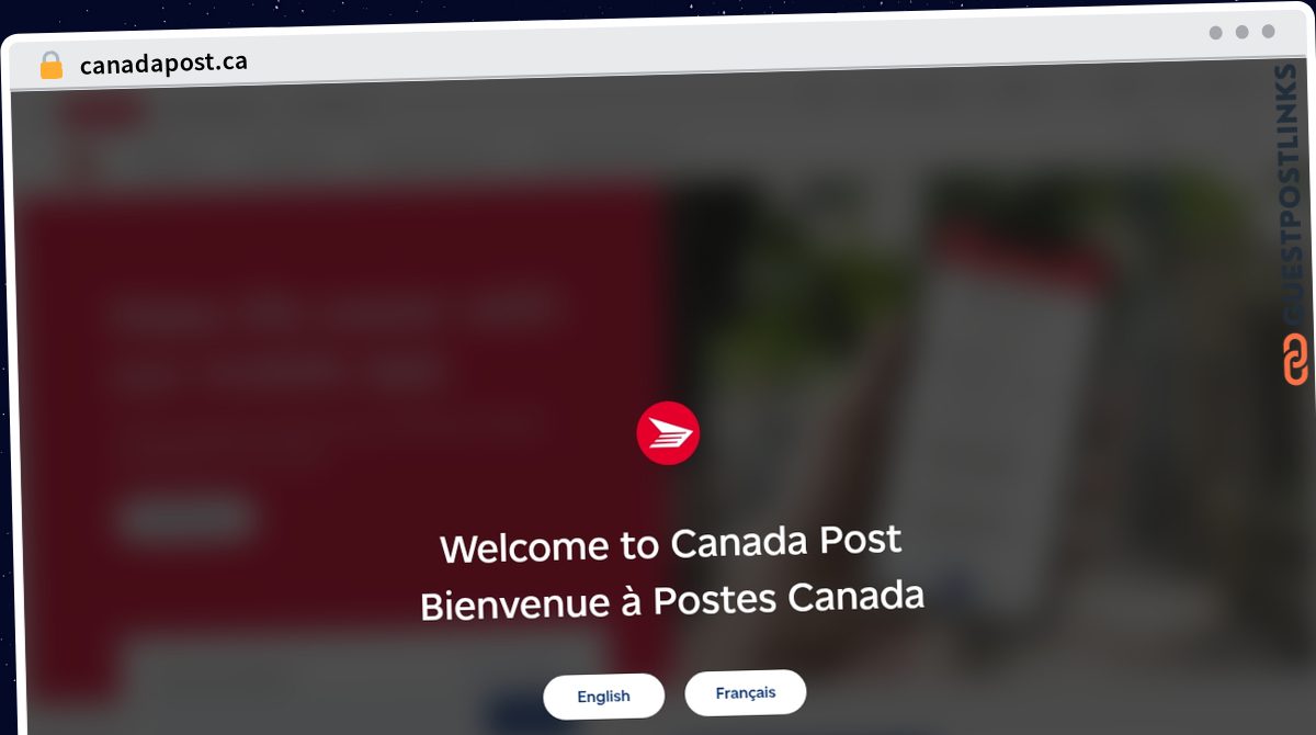 Publish Guest Post on canadapost.ca