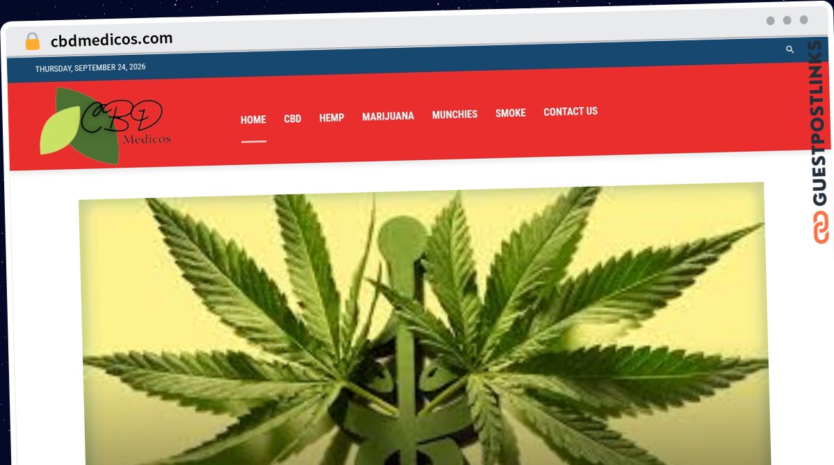 Publish Guest Post on cbdmedicos.com