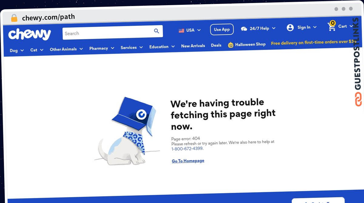 Publish Guest Post on chewy.com/path