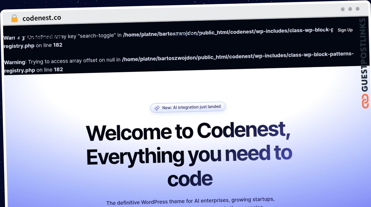Publish Guest Post on codenest.co