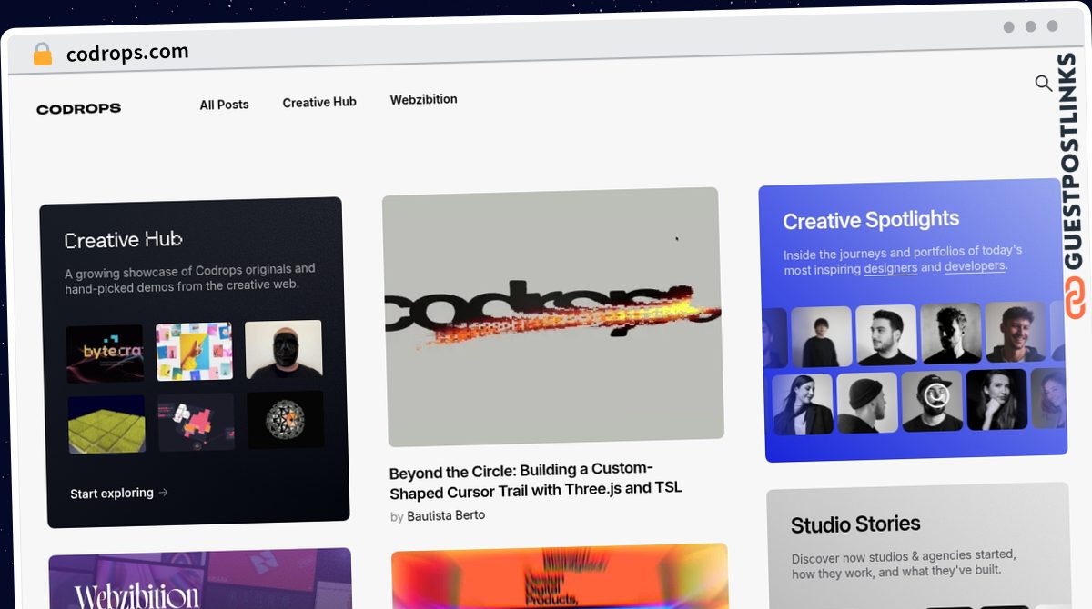 Publish Guest Post on codrops.com