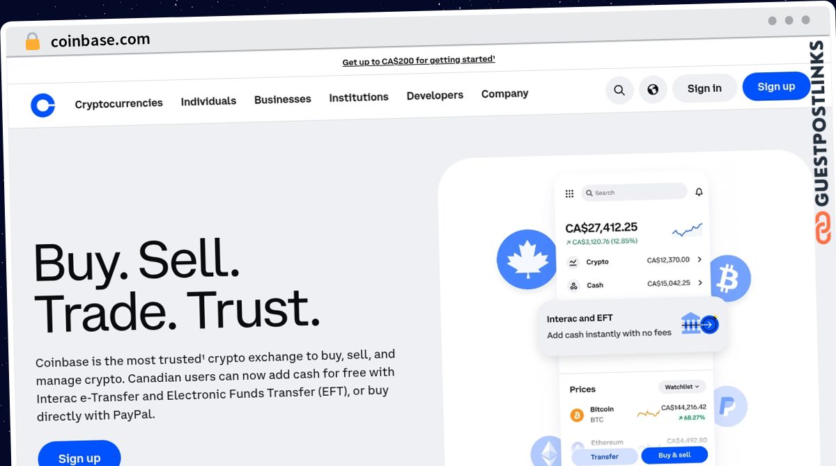 Publish Guest Post on coinbase.com