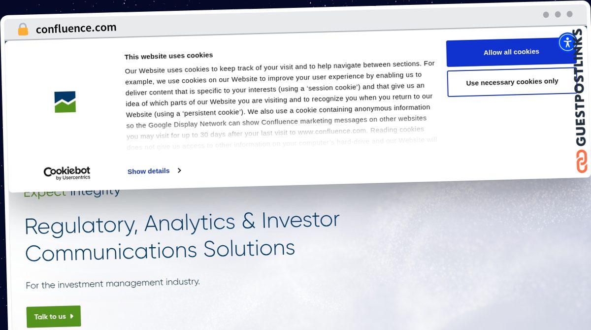 Publish Guest Post on confluence.com