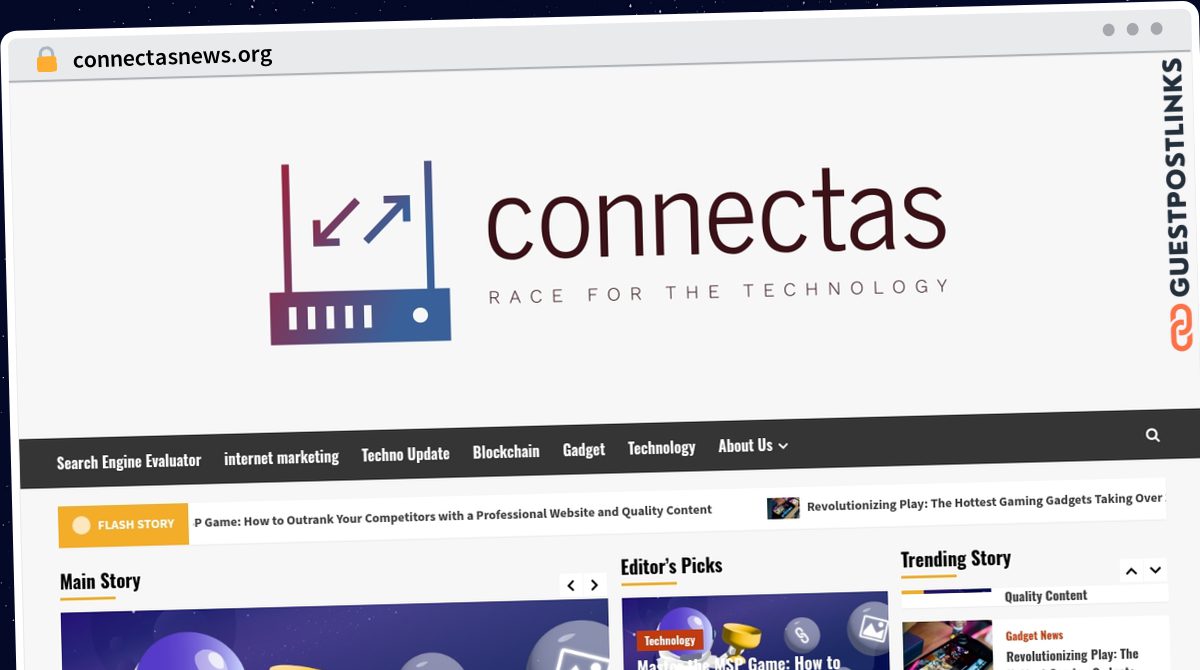 Publish Guest Post on connectasnews.org