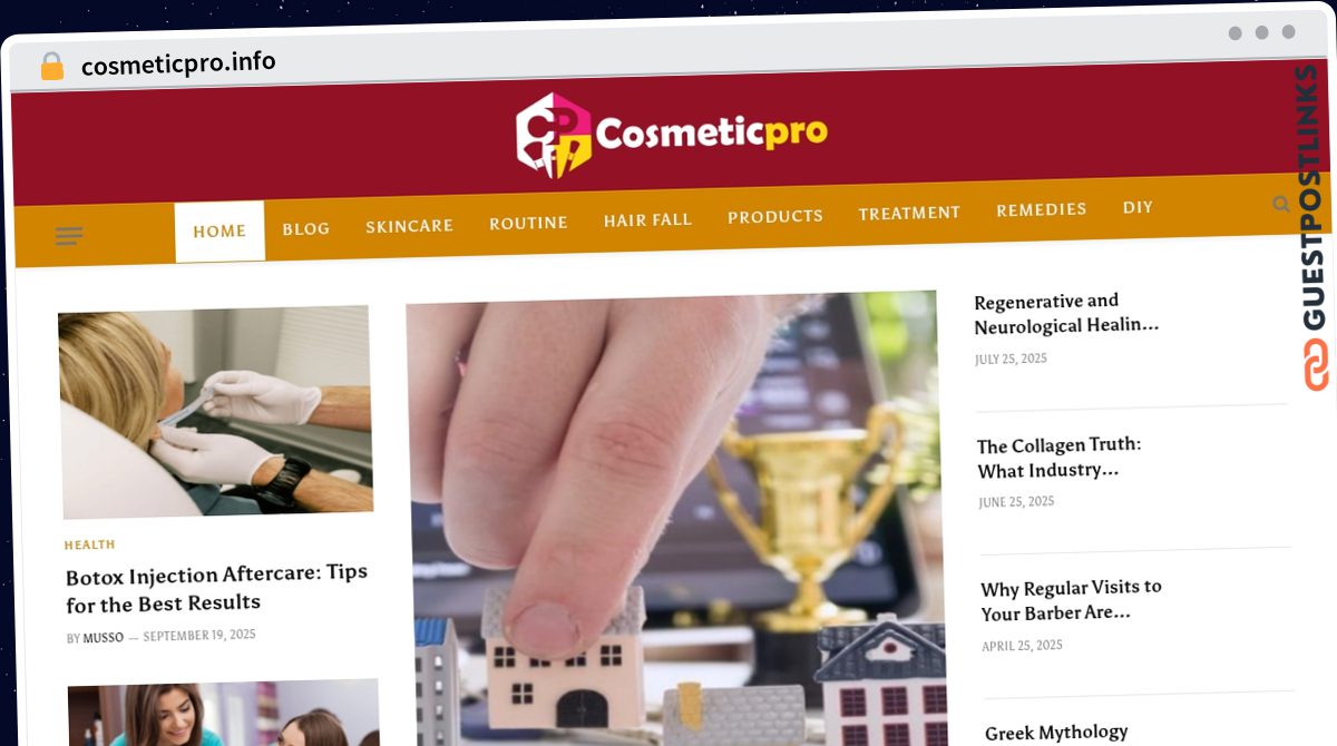 Publish Guest Post on cosmeticpro.info