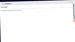 Publish Guest Post on crumbly.io