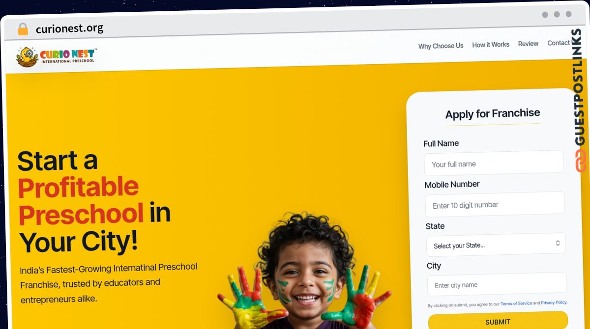 Publish Guest Post on curionest.org