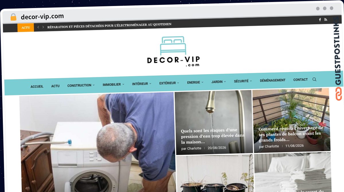 Publish Guest Post on decor-vip.com