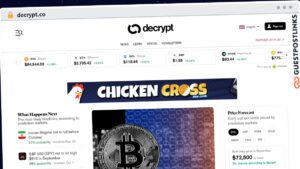 Publish Guest Post on decrypt.co