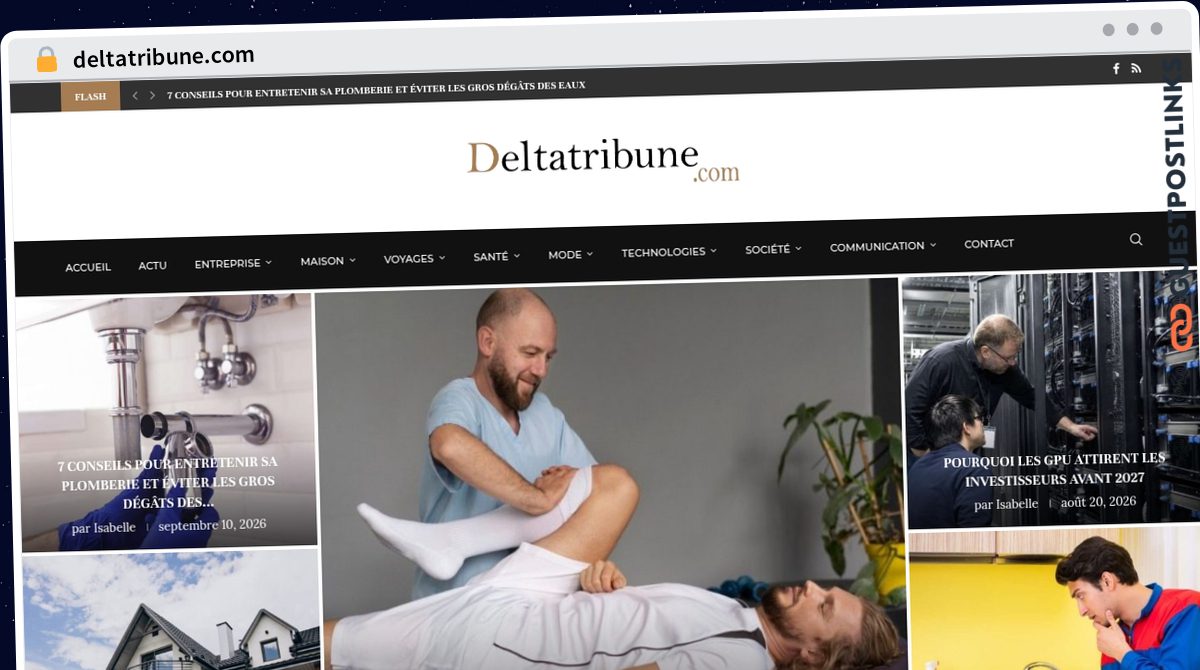 Publish Guest Post on deltatribune.com