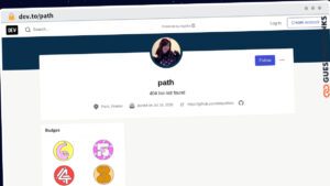 Publish Guest Post on dev.to/path