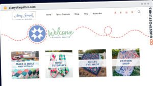 Publish Guest Post on diaryofaquilter.com