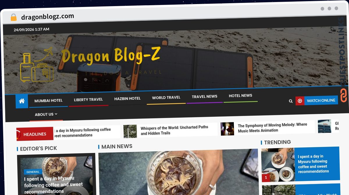 Publish Guest Post on dragonblogz.com
