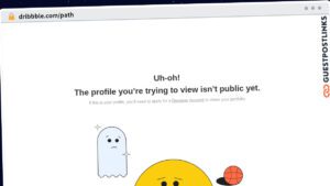 Publish Guest Post on dribbble.com/path
